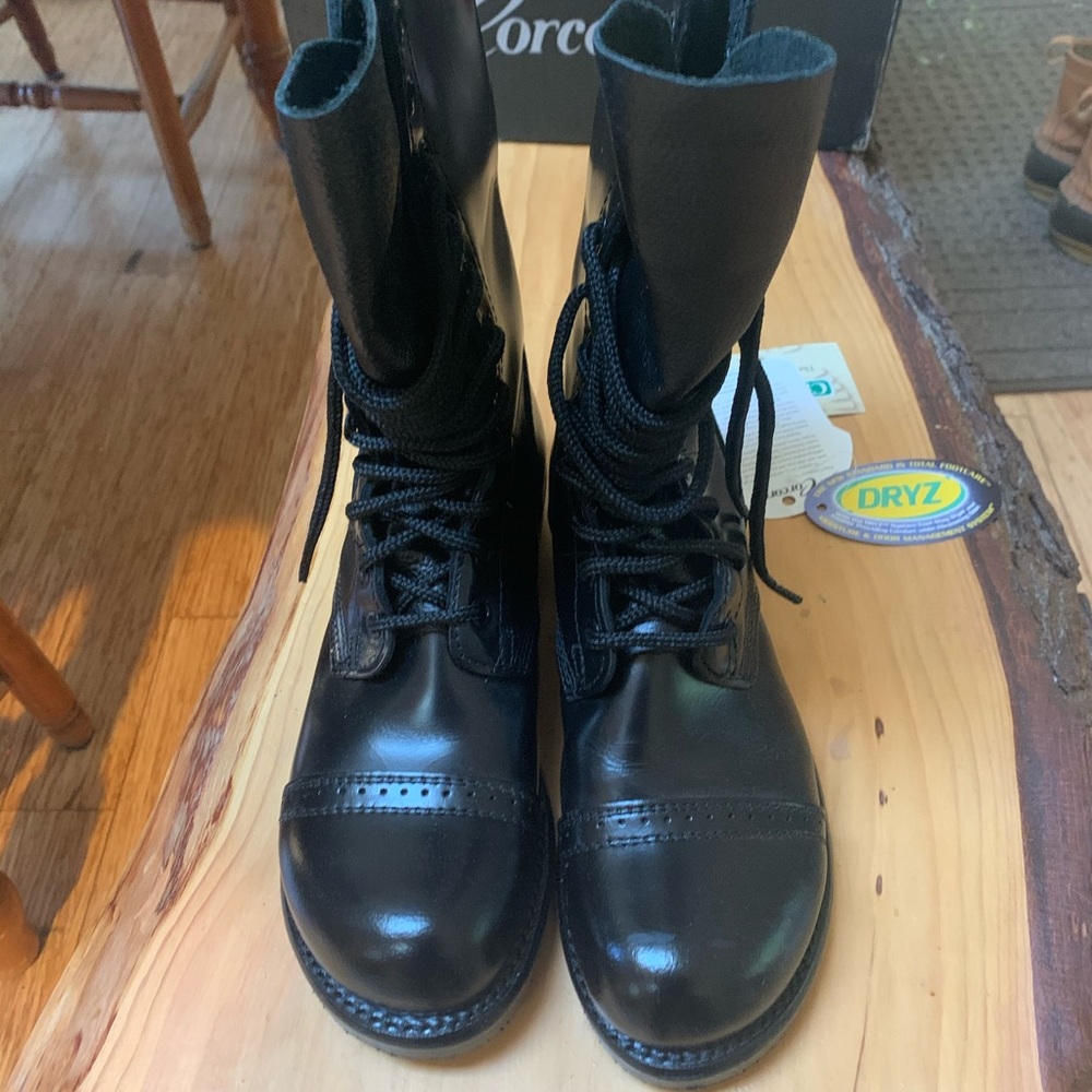 Military jump boots 10 inch